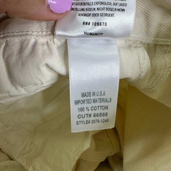 Citizens of Humanity Gaucho wide leg Jeans in Marzipan Size 25 - Picture 10 of 11